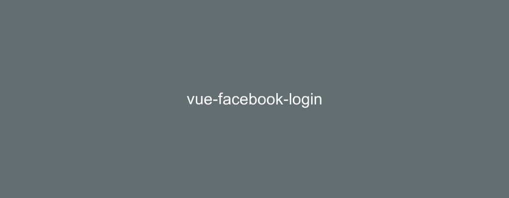 ðŸ’… A renderless Vue.js component for composing Facebook Login