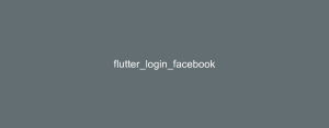 Flutter Plugin to login via Facebook.