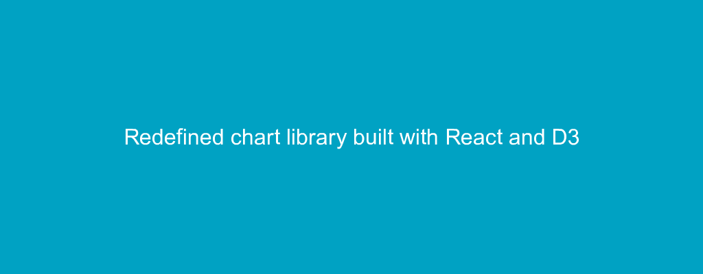 Redefined chart library built with React and D3