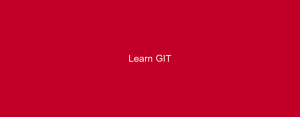 Learn GIT